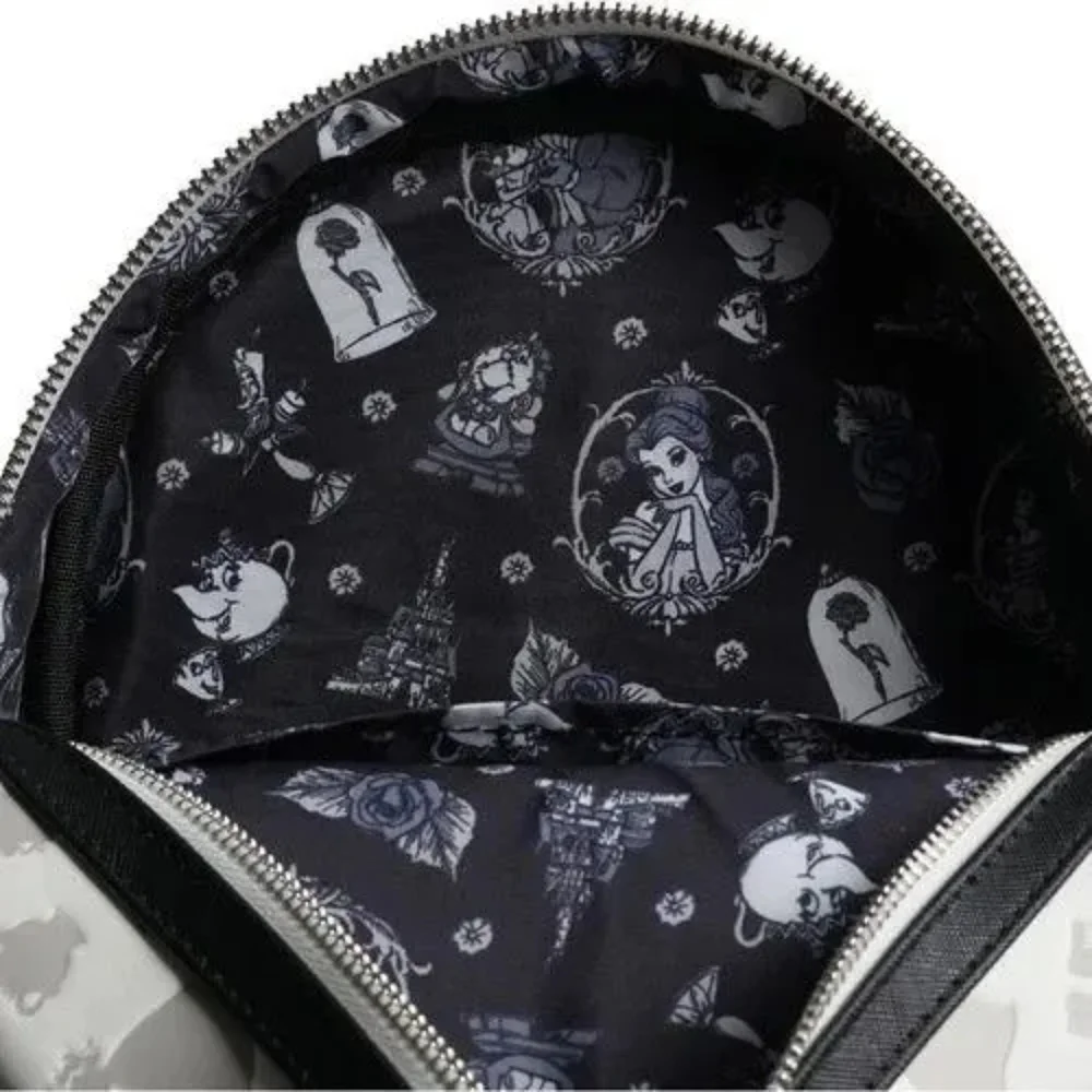 Loungefly Disney Belle Black and White Backpack